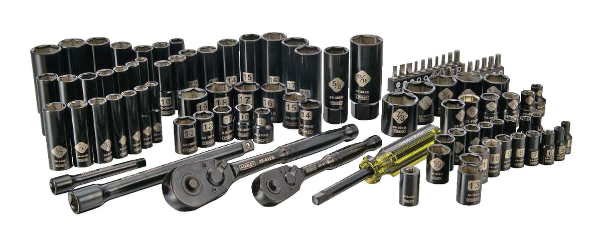 Professional Grade Black Chrome Socket Set, 99-pc, SAE/Metric J0K8 - product image 4