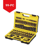 Professional Grade Black Chrome Socket Set, 99-pc, SAE/Metric J0K8 - product image 5