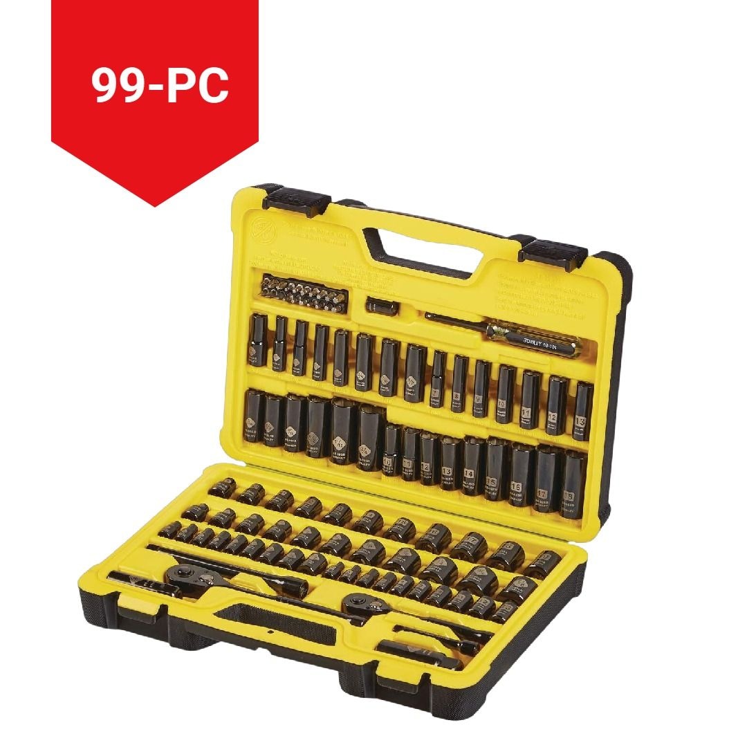 Professional Grade Black Chrome Socket Set, 99-pc, SAE/Metric J0K8 - product image 5