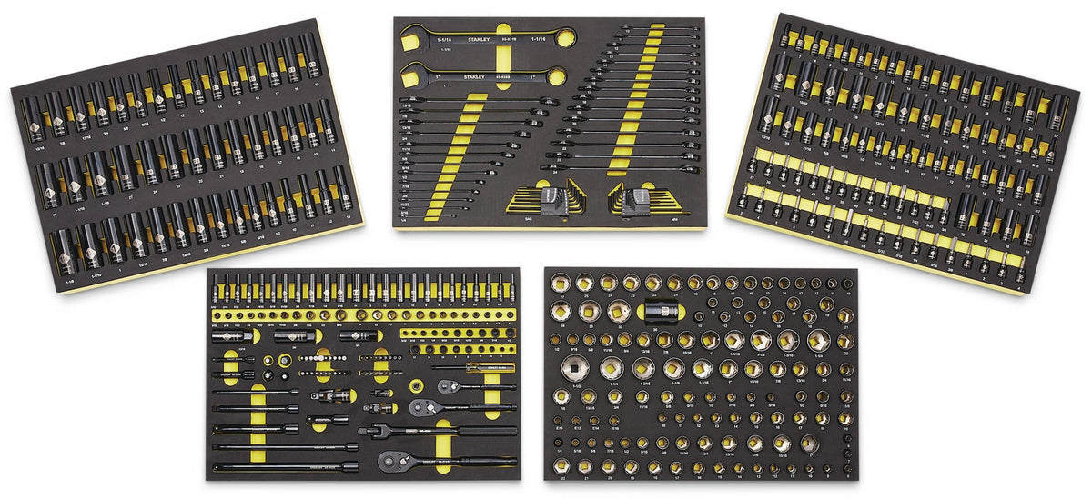 Professional Grade Black Chrome Socket Set, SAE/Metric, 427-pc N2I1 - product image 2
