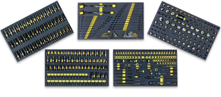 Professional Grade Black Chrome Socket Set, SAE/Metric, 427-pc N2I1 - product image 3