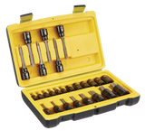 Professional Grade Black Chrome Torx Bit Socket Set, 26-pc, SAE/Metric O6A4 - product image 2