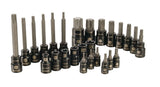 Professional Grade Black Chrome Torx Bit Socket Set, 26-pc, SAE/Metric O6A4 - product image 6