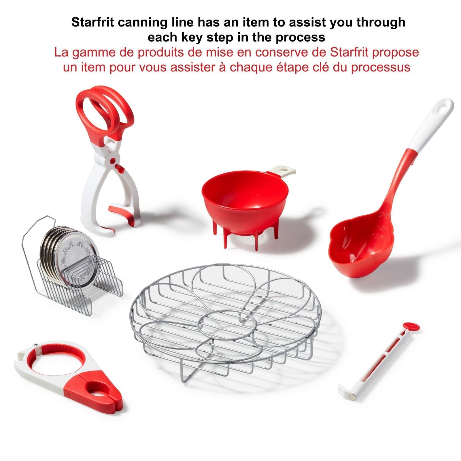 Half Pint Dishwasher Safe Canning Ladle, Red Z0Q1 - product image 6