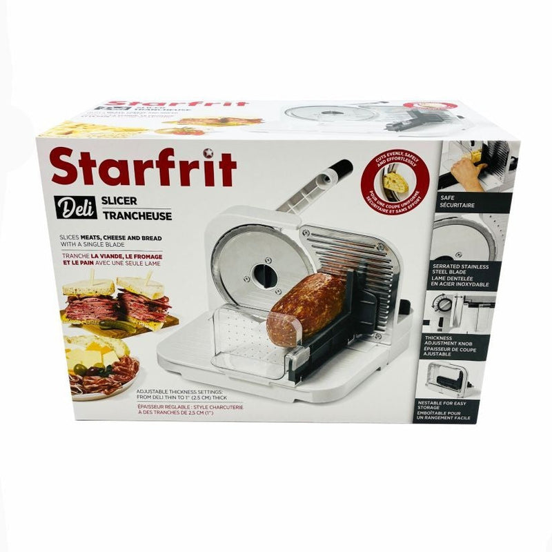 Manual Deli Slicer with Stainless Steel Blade Q5O8