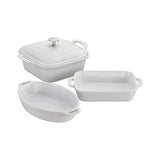 White Non-Stick Ceramic Mixed Baking Set, 4-pc A2X0 - product image 1