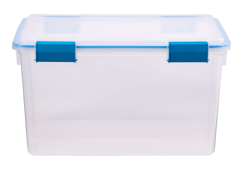 Clear Storage Box with Gasketed Lid, 51-L B8S3