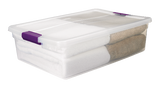 ClearView Storage Box with Latched Lid, 30-L X3F5 - product image 1
