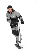 Snow Kick Free Kids' Winter Snow Ski Scooter with Height Adjustable Handle, Ages 7+ A1M6 - product image 2