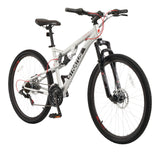 Parallax Dual-Suspension Mountain Bike, 27.5-in Wheel, Silver Z6A2 - product image 1