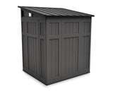Modernist Outdoor Storage Shed, Grey, 6-ft x 5-ft Q8O1 - product image 3