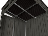 Modernist Outdoor Storage Shed, Grey, 6-ft x 5-ft Q8O1 - product image 8