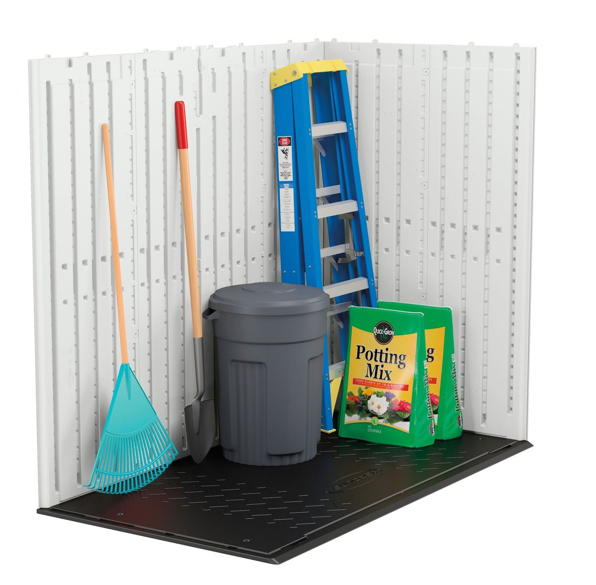 Vista 7x4-ft All-Weather Ice Cube Storage Shed F9P7 - product image 3