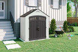 Vista 7x4-ft All-Weather Ice Cube Storage Shed F9P7 - product image 7