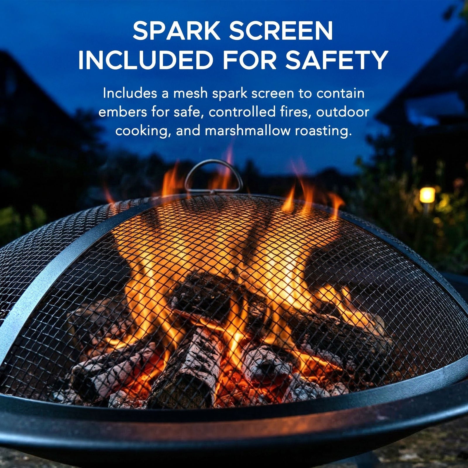 Genesee Round Fire Pit, Black P0L8 - product image 7