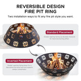 Shelton Fire Ring, Black C3S6 - product image 4