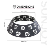Shelton Fire Ring, Black C3S6 - product image 5