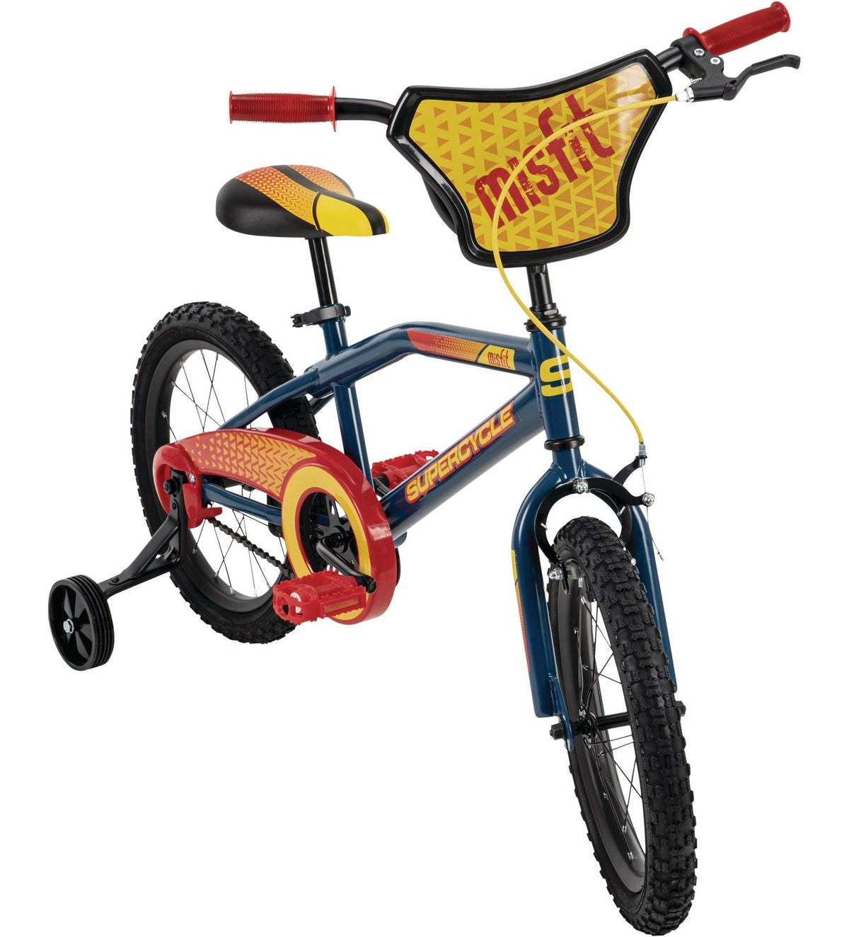 Misfit Kids' Bike, 16-in Wheel, Blue/Red G5H4 - product image 1