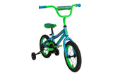 Titanium Kids' Bike with Training Wheels, Blue,14-in F8D7 - product image 1