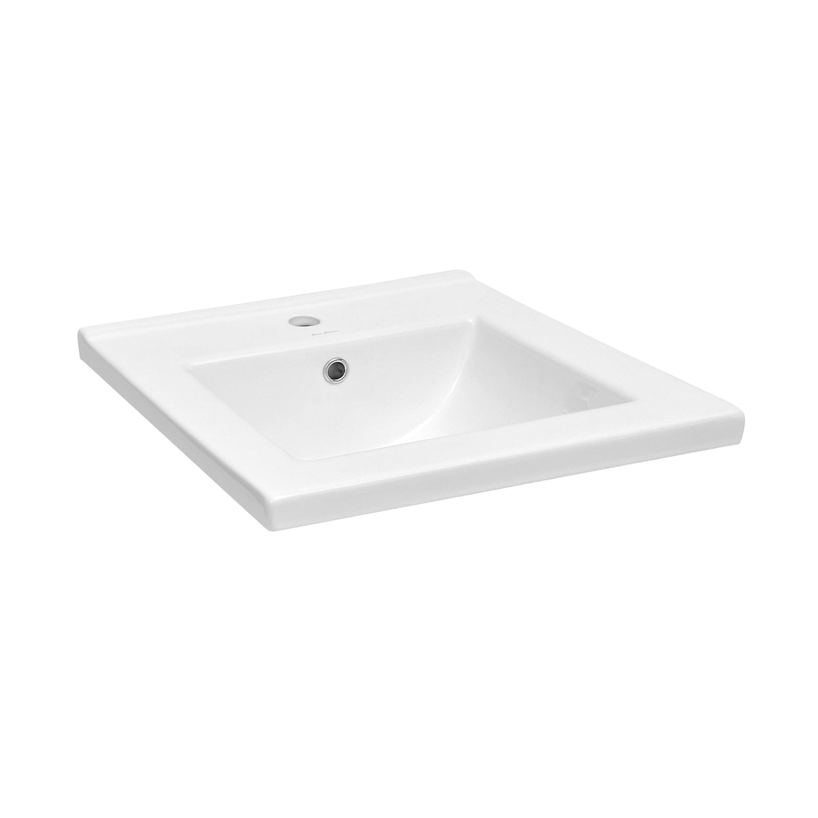 Ceramic Square Vanity Sink Top, 18-in T5T7 - product image 2