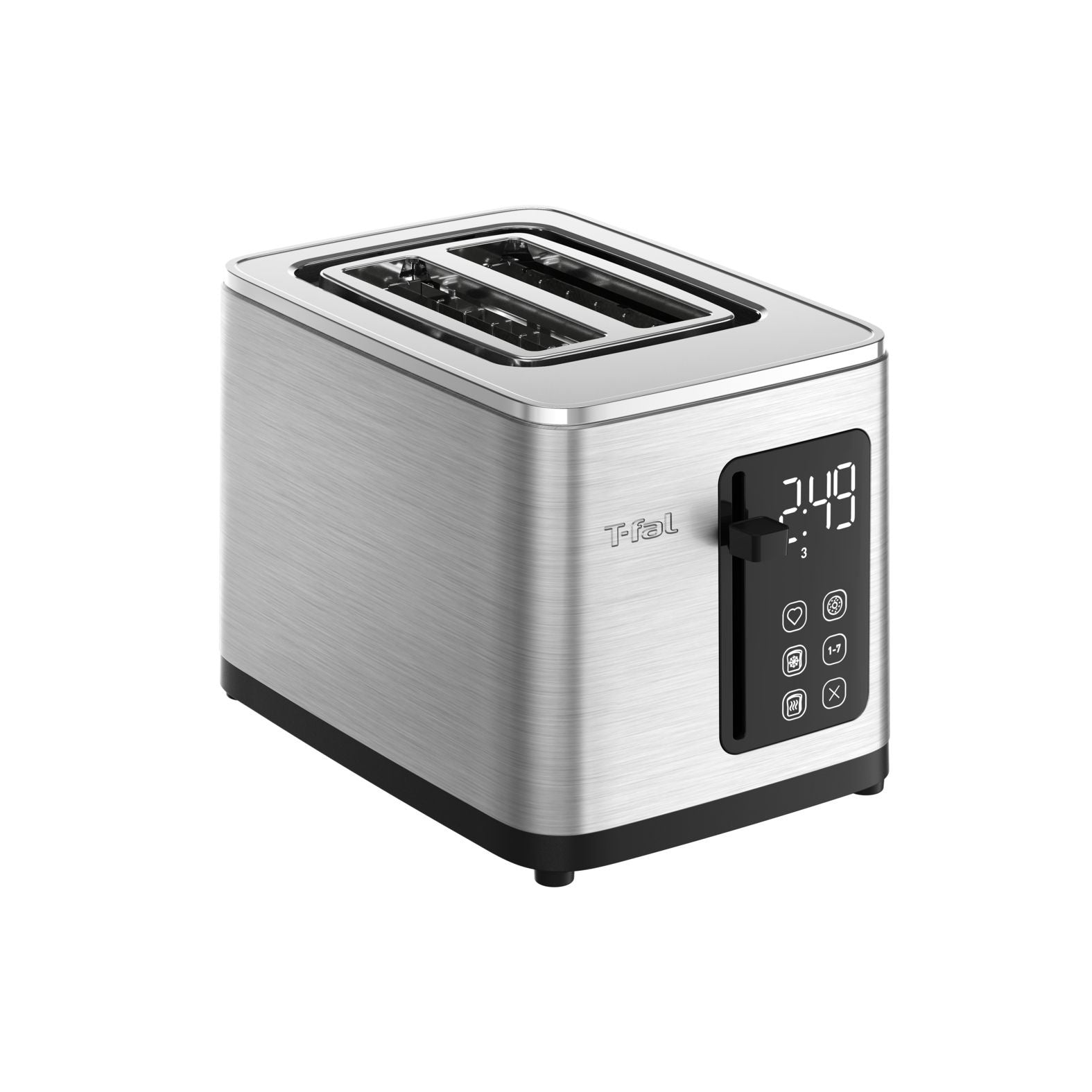2-Slice Stainless Steel Digital Toaster, Extra wide slots, 7 Browning levels T5K7 - product image 1