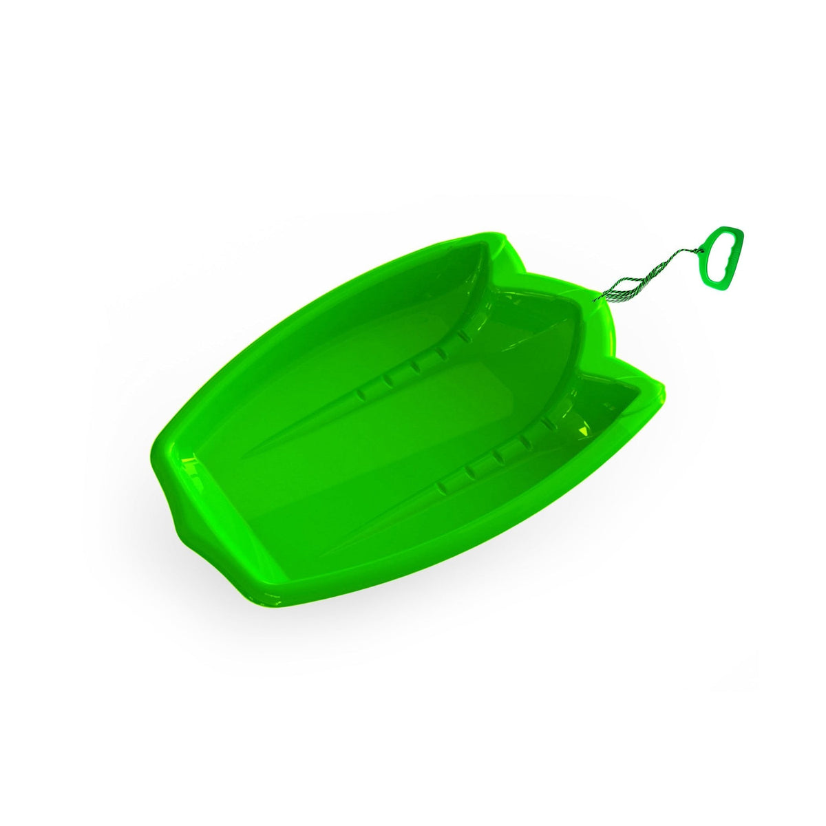 Dinosaur Paw Kids' 1-Person Plastic Winter Snow Sled/Toboggan with Tow Rope W3I1 - product image 1