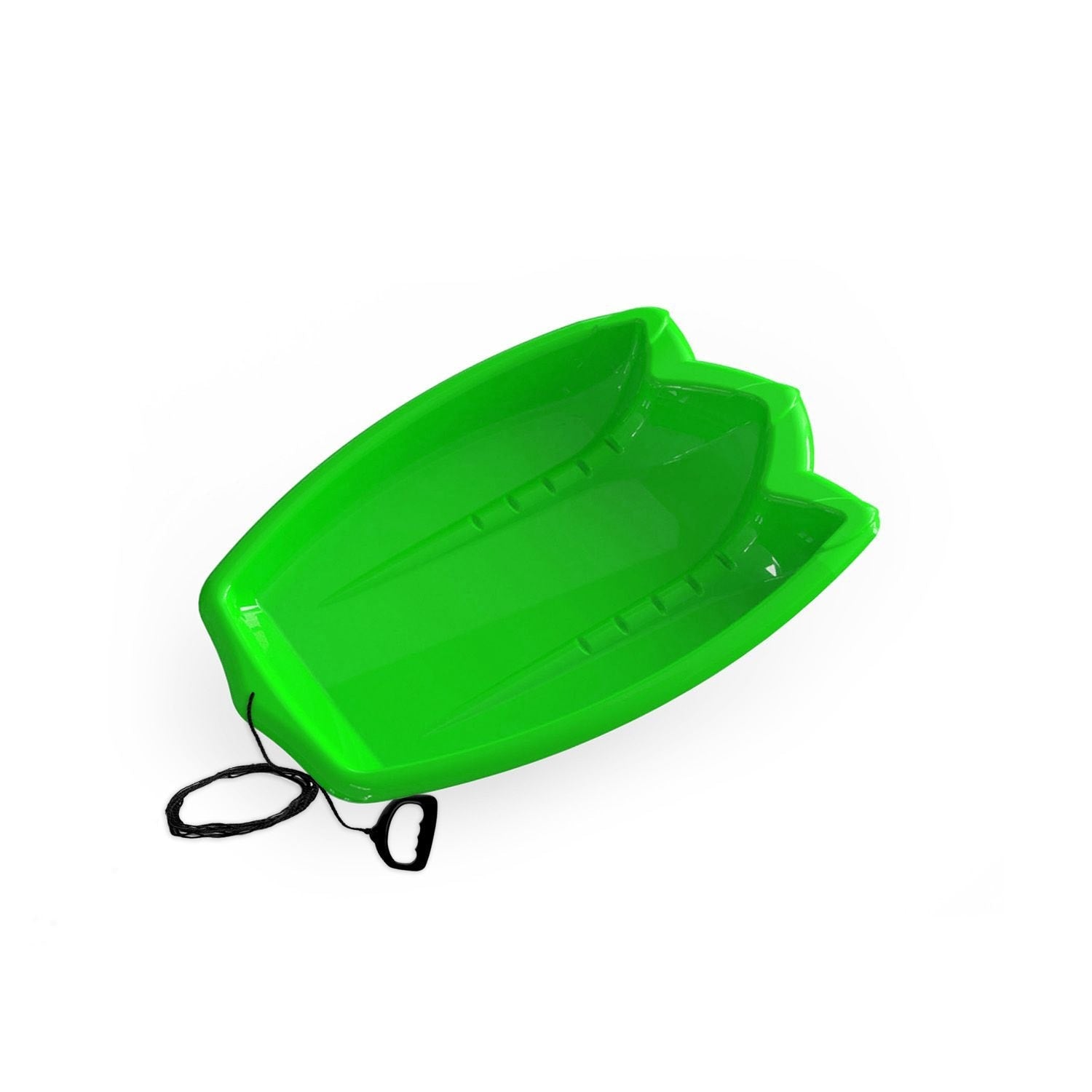 Dinosaur Paw Kids' 1-Person Plastic Winter Snow Sled/Toboggan with Tow Rope W3I1 - product image 2