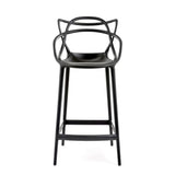 Me Home Black Molded Polypropylene Keeper Stool K1B3 - product image 1