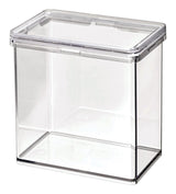 The Home Edit by iDESIGN Clear Stackable Medium Canister with Air Tight Lid, 1.42-L P3Z8 - product image 1