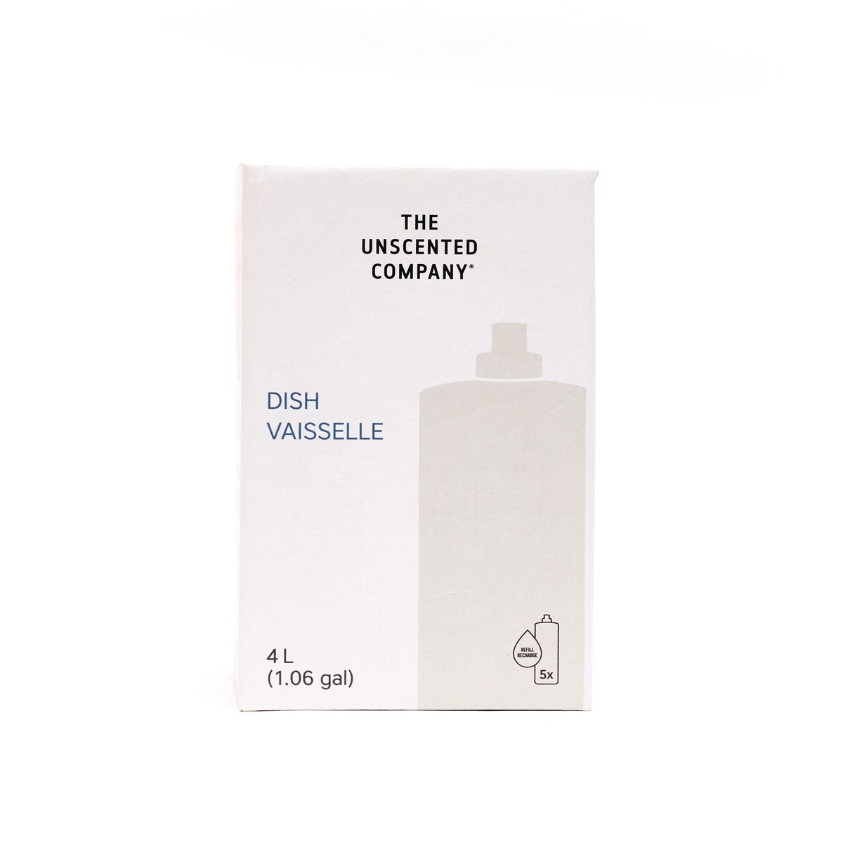 The Unscented Company Liquid Dish Soap, Unscented, 4-L A0U6 - product image 1