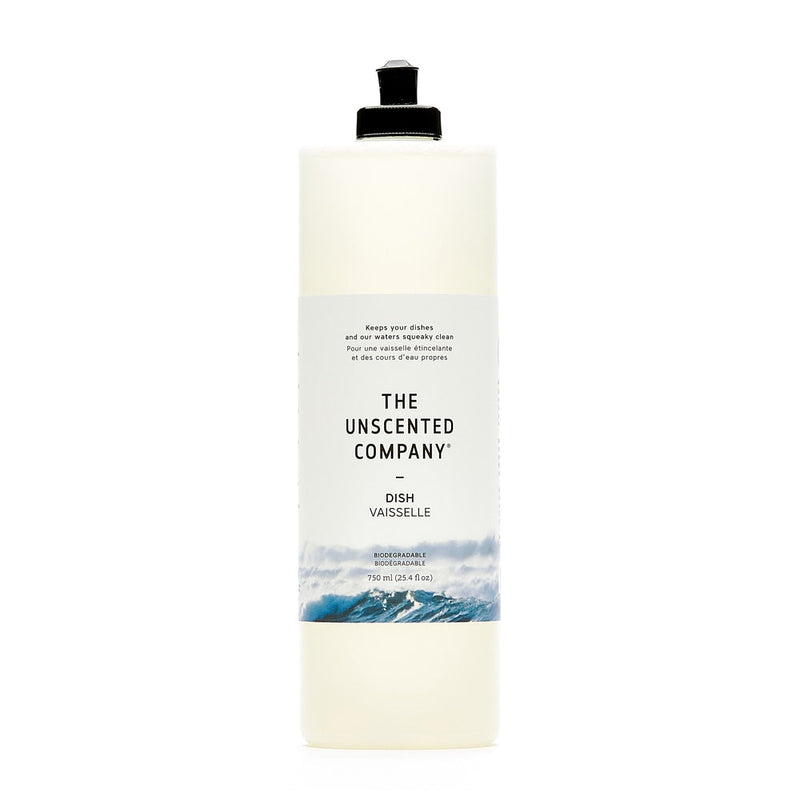 The Unscented Company Liquid Dish Soap, Unscented, 750-mL U0Q5