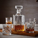 Glass Whiskey Decanter & Glasses Set, 5-pc B7T9 - product image 3