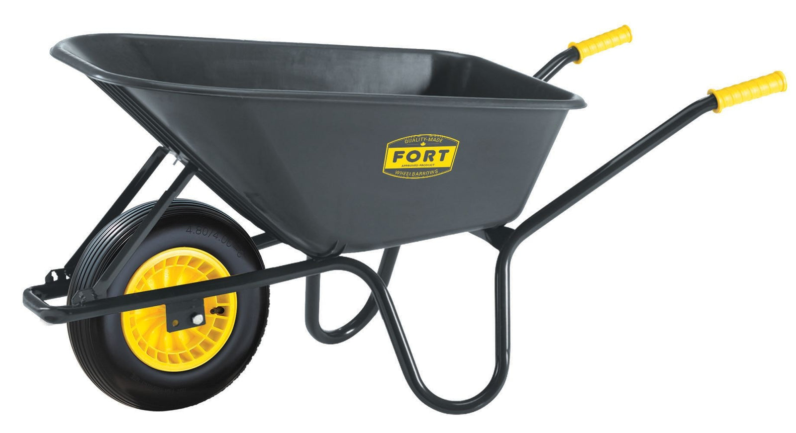 Poly Tray 1-Wheel Garden/Yard Wheelbarrow, 6-cu-ft L5A6 - product image 1