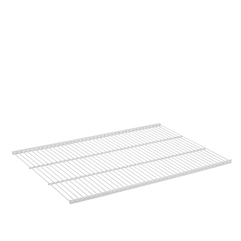 type A Twin Track Wire Shelf, White, 16 x 24-in H0A7