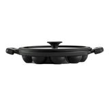 Pre-Seasoned Cast Iron Paniyarrakal with Lid B8Y2 - product image 1