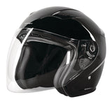 Copper Road Helmet with Visor, Gloss Black, Assorted Sizes V4P3 - product image 1
