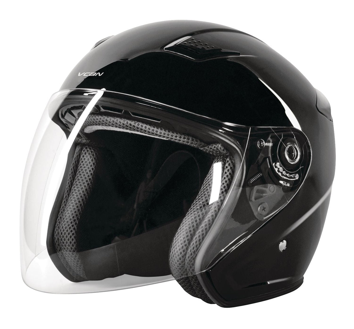 Copper Road Helmet with Visor, Gloss Black, Assorted Sizes V4P3 - product image 1