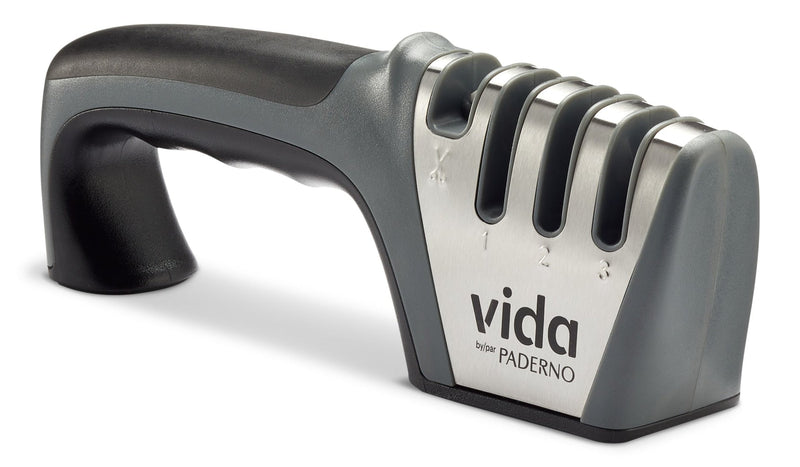 4-in-1 Knife & Shear Sharpener with Ergonomic Grip O6F6