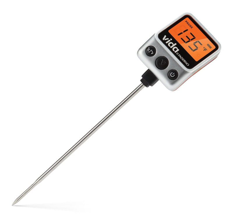 Digital Instant Read BBQ Food Thermometer with Stainless Steel Probe V5R5
