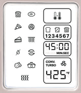 Digital Multi-Functional Air Fryer Toaster Oven with 11 Pre-Set Functions, Shortbread, 6-Slices Y8T4 - product image 6