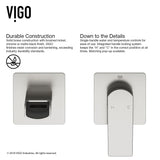 Atticus Brushed Nickel Wall Mount Bathroom Faucet R8V9 - product image 3