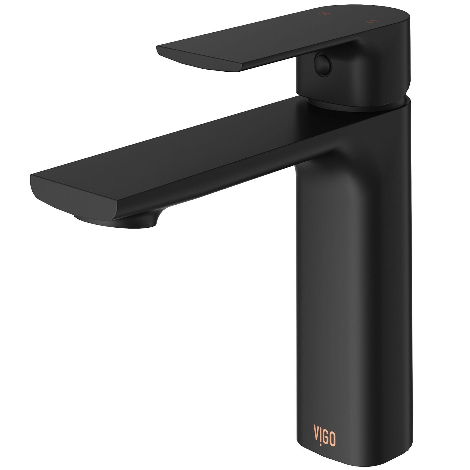 Davidson Single Handle Single Hole Bathroom Sink Faucet, WaterSense Certified, Matte Black C0G3 - product image 1