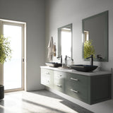 Glass Rectangular Vessel Bathroom Sink/Basin, Turquoise M3Q3 - product image 8