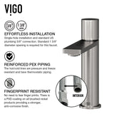 Lorca ConcretoStone Grey Bathroom Sink/Basin Set with Gotham Faucet and Rectangular Vessel E5P7 - product image 6