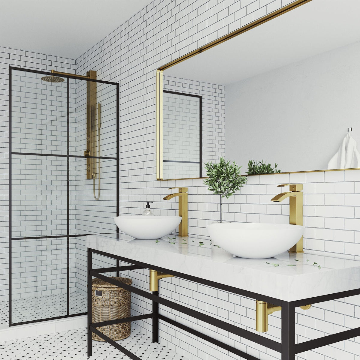 Lotus MatteStone Round White Composite Bathroom Sink/Basin Set with Duris Faucet and Pop-Up Drain M7V3 - product image 8