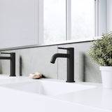 Madison Single Handle Single Hole cFiber Bathroom Sink Faucet, Matte Black T7B5 - product image 7
