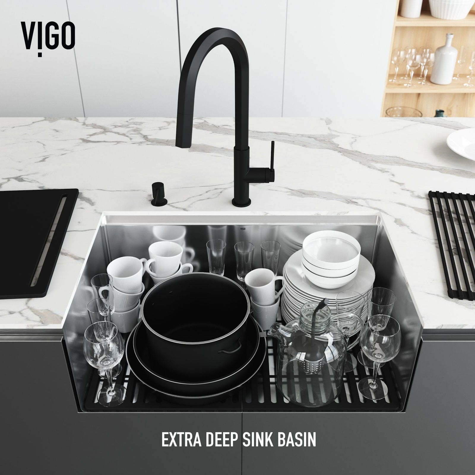 Mercer 33-in Stainless Steel Undermount Kitchen Sink A7X6 - product image 4
