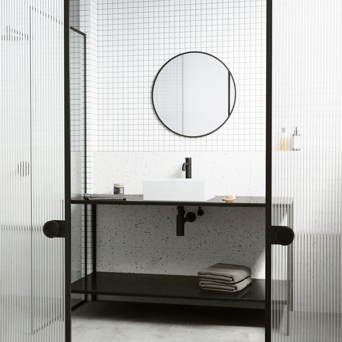 Montauk MatteStone 15x15-in Deep White Bathroom Sink/Basin with Rectangular Vessel F3D0 - product image 7