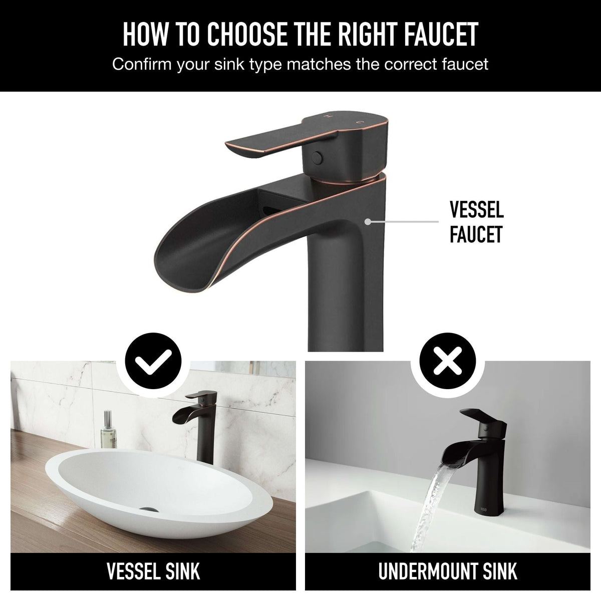 Niko Single Handle Vessel Single Hole Bathroom Sink Faucet with Pop-up Drain, Antique Rubbed Bronze P4G1 - product image 6