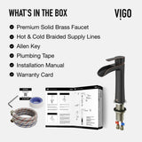 Niko Single Handle Vessel Single Hole Bathroom Sink Faucet with Pop-up Drain, Antique Rubbed Bronze P4G1 - product image 7